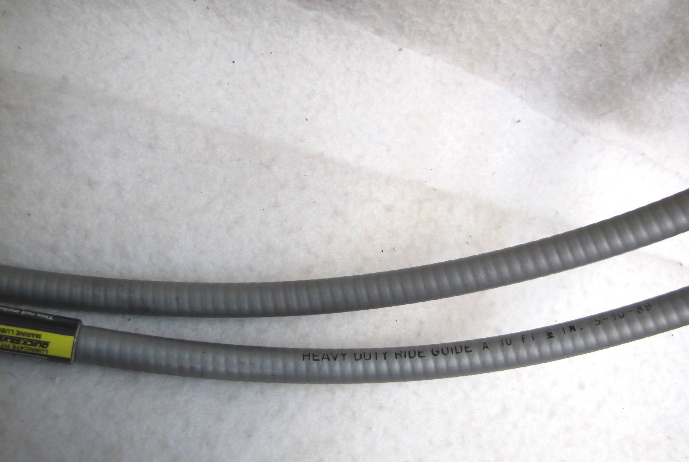 Quicksilver/Mercury Ride Guide Steering Cable 11110A10 eBay