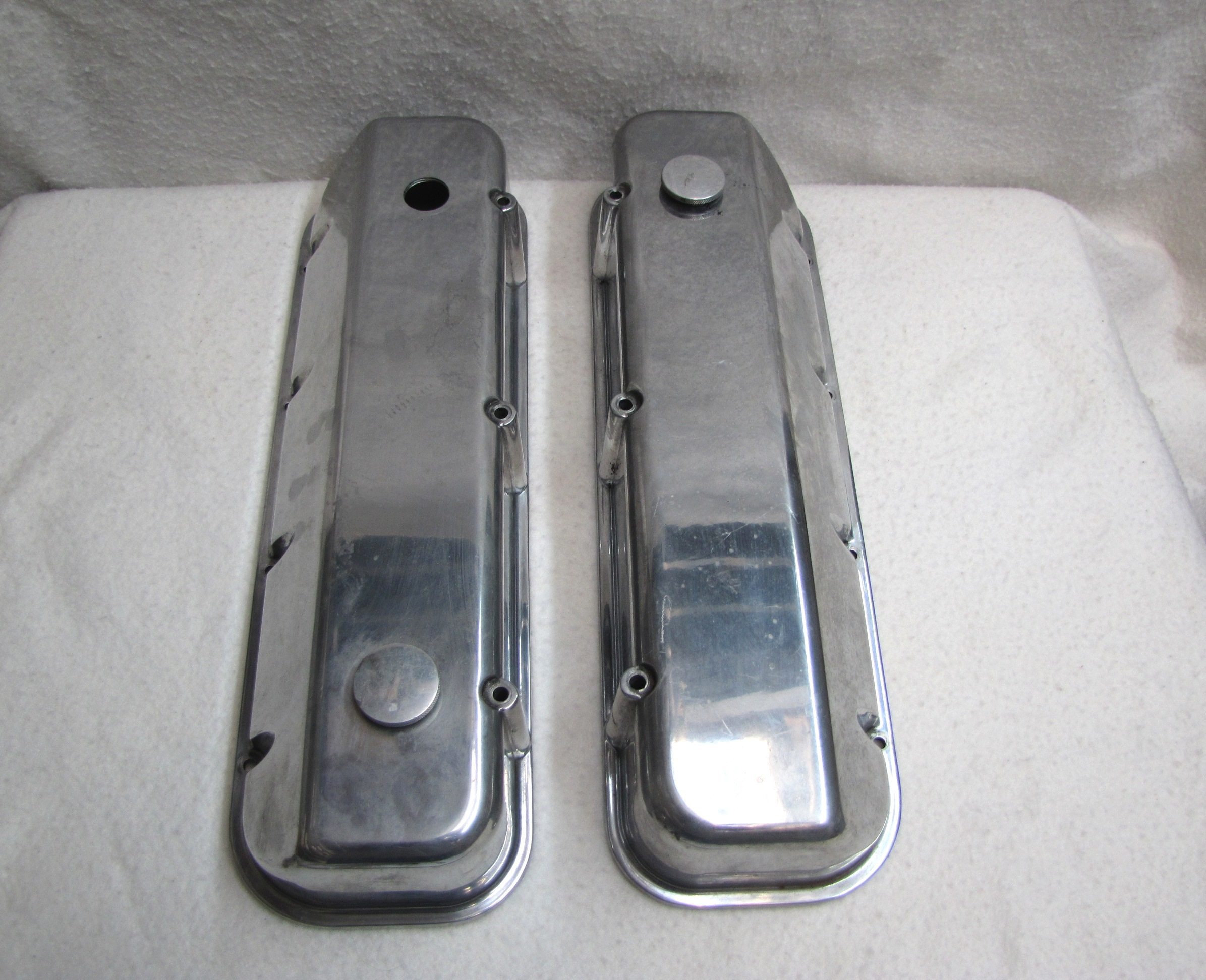 Aluminum Big Block Chevy (454/502) Tall Valve Covers eBay