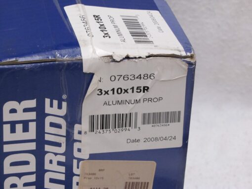OMC/Johnson/Evinrude 10x15 Propeller 0763486 - Image 3