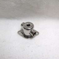 Polished Stainless Steel Water Divider Bypass Outlet 3/4" Threaded Fitting 180 Degrees