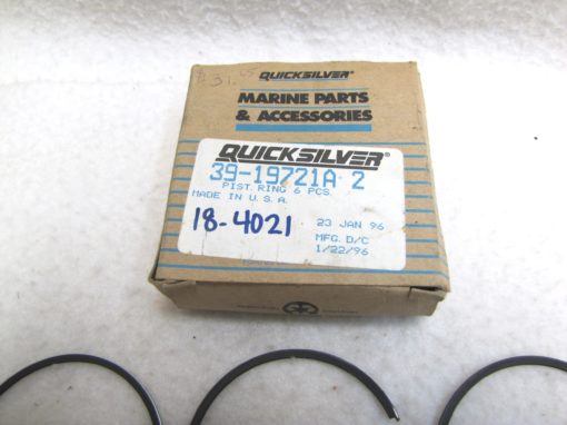 Quicksilver/Mercury Piston Ring Set (.030 O.S.) 39-19721A2 - Image 2