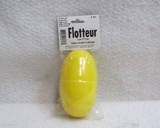 Kwik Tek Plastic Float Yellow F-5Y - Image 2