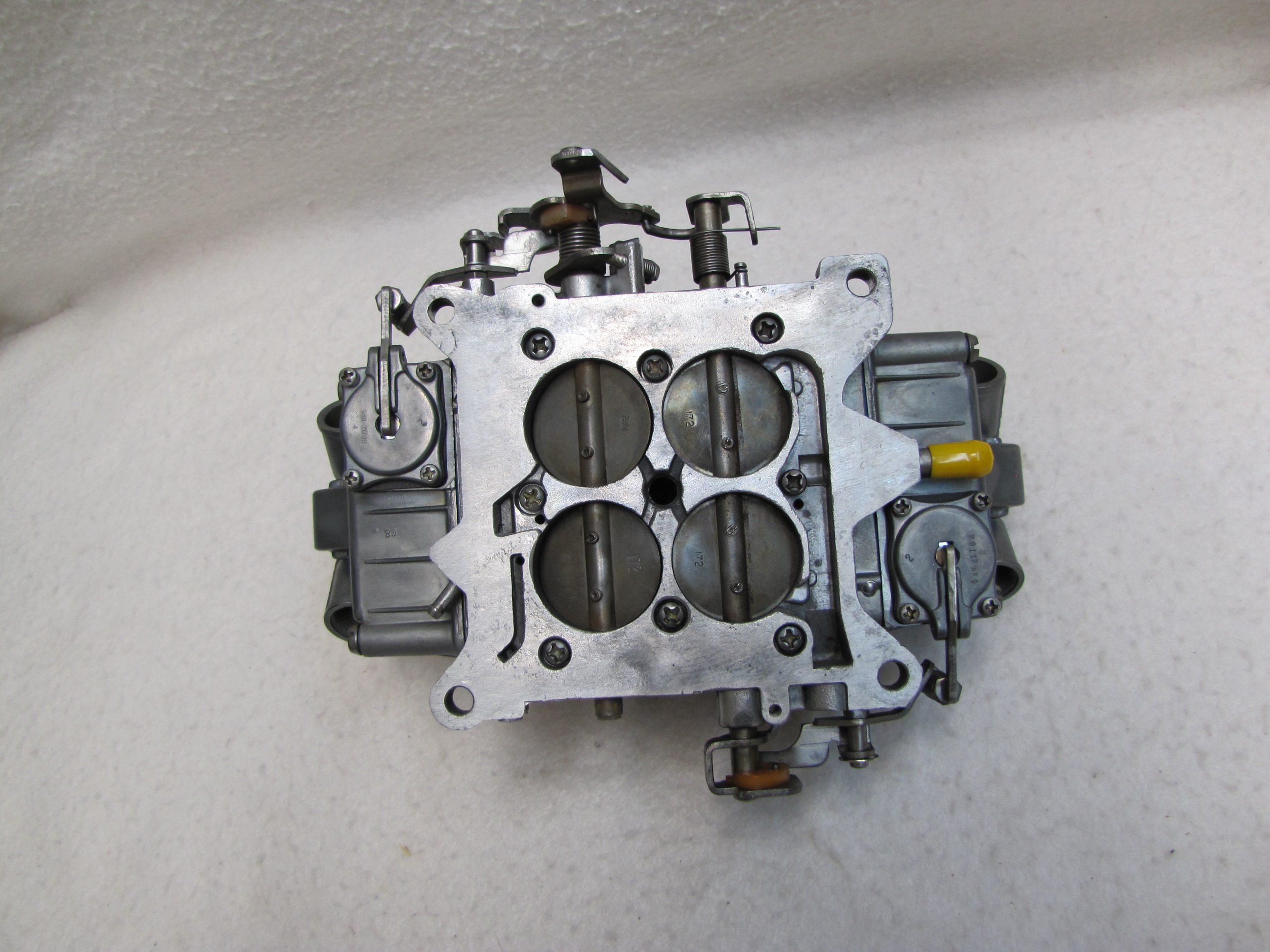 Holley Carburetor Marine Double Pumper 650CFM List Number 47772 eBay