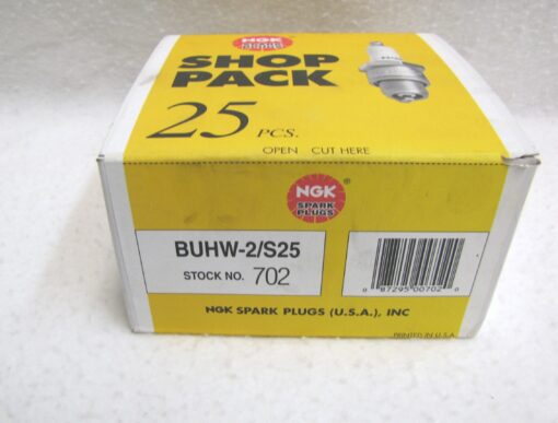 NGK Spark Plugs #702 Shop Pack BUHW-2 25 Pack