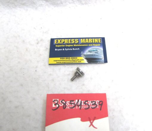 OMC Stern Drive Gear Case Drain Screw Plug 3854539