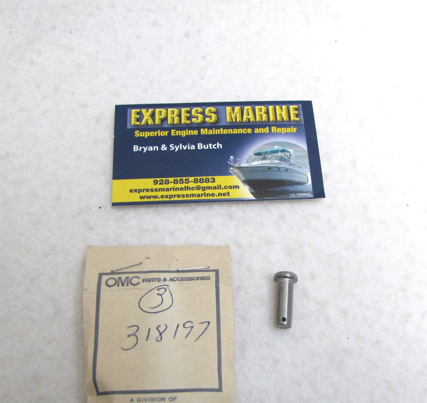 OMC/Johnson/Evinrude Pin, Link 318197/0318197