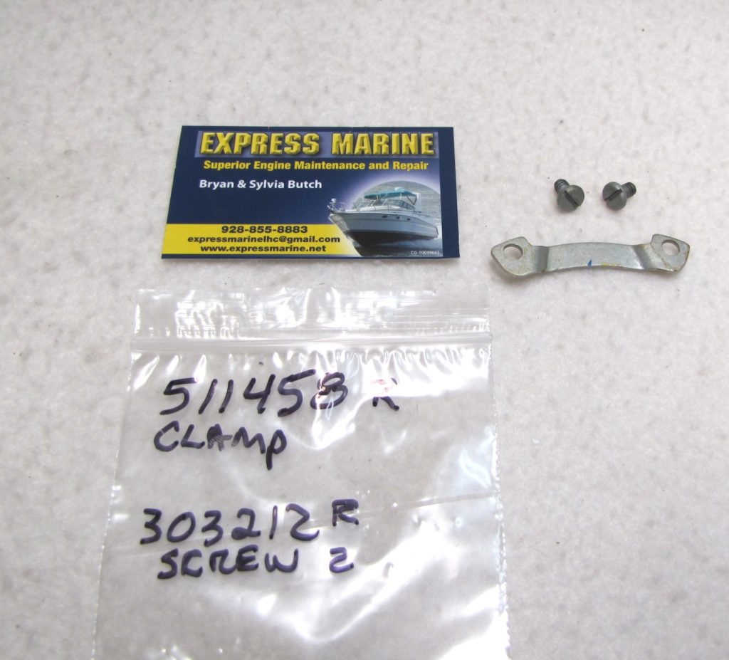 OMC Johnson Evinrude Clamp and Screw 511458 0511458 Express Marine