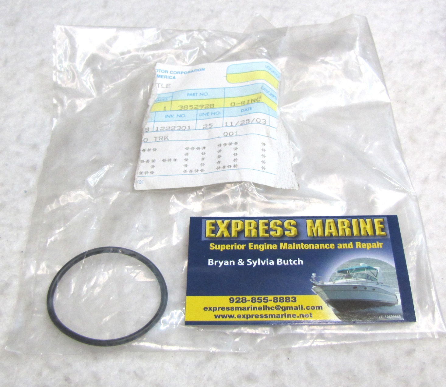 OMC Johnson Evinrude O-ring 3852928