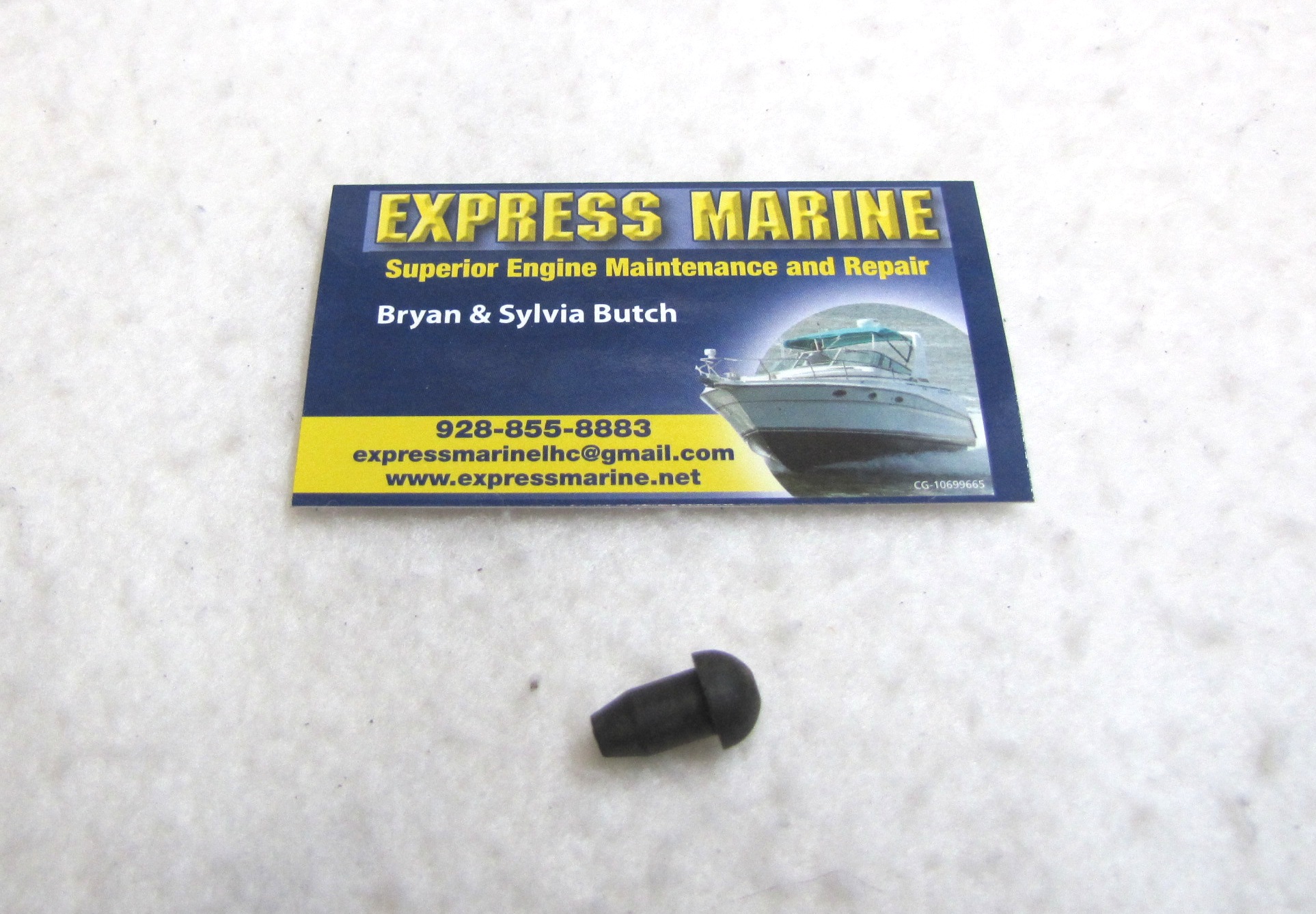 OMC Johnson Evinrude Trail Lock Bumper 203290 0203290