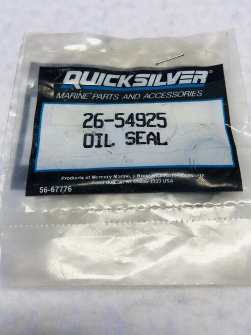 Quicksilver Mercruiser Oil Seal 26-54925