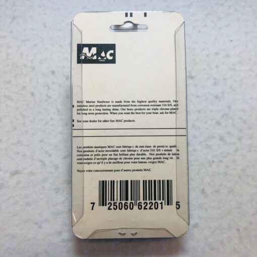MAC 90 Degree Deck Hinge Stainless Steel W/ Quick Release Pin 7/8"x2" 50674 - Image 3