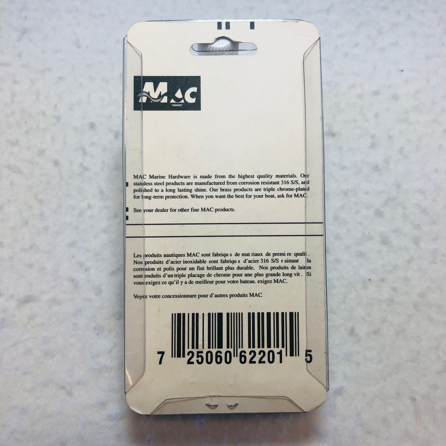 MAC 90 Degree Deck Hinge Stainless Steel W/ Quick Release Pin 7/8″x2 ...
