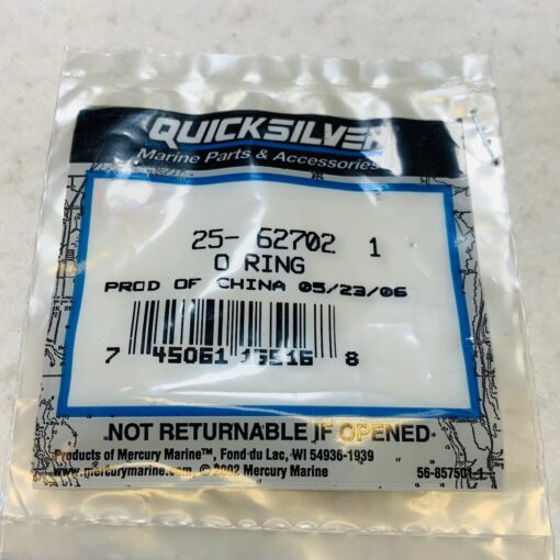 Quicksilver Mercury Mercruiser O-ring 25-627021