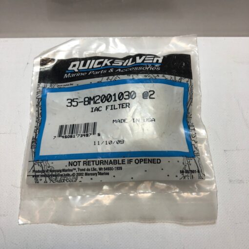 Quicksilver Mercruiser IAC Filter 2 Pack 35-8M2001030