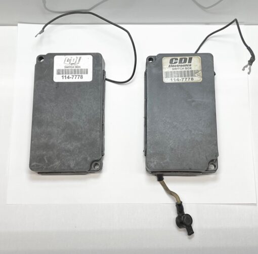 Mercury Mariner 200HP Switchbox Assembly Pair 332-7778A9 114-7778 - Image 3