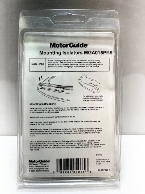MotorGuide Mounting Isolators 2 Pack MGA015PB6 - Image 3