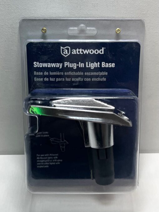 Attwood Marine Stowaway Plug-In Navigation Light Base 911339-7