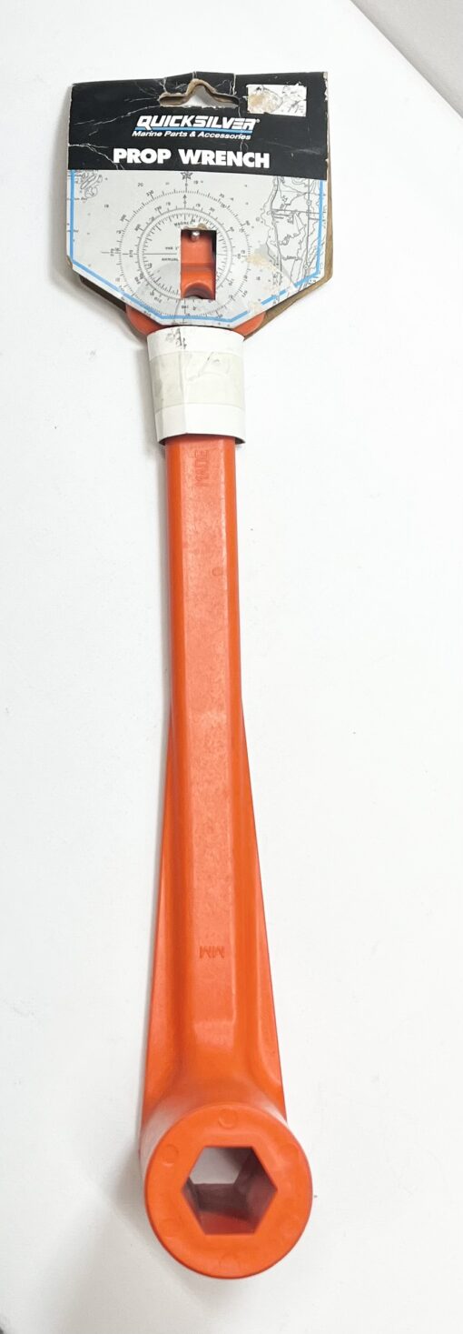 Quicksilver Mercury Orange Floating 15/16" Floating Propeller Wrench 91-859046Q3 - Image 2