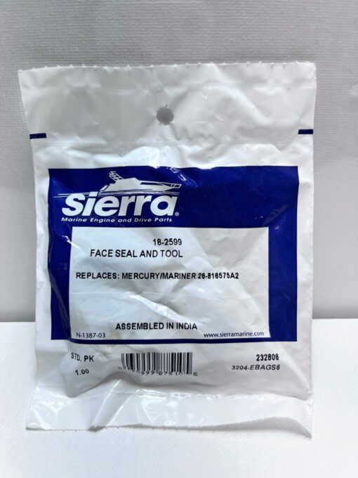 Sierra Marine 18-2599 Mercury Mariner Face Seal and Tool 26-816575A2
