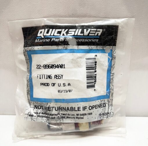 Quicksilver Mercury Fitting Assembly 22-896094A01