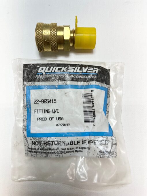 Quicksilver MerCruiser Quick Connect Power Steering Fitting 22-865415