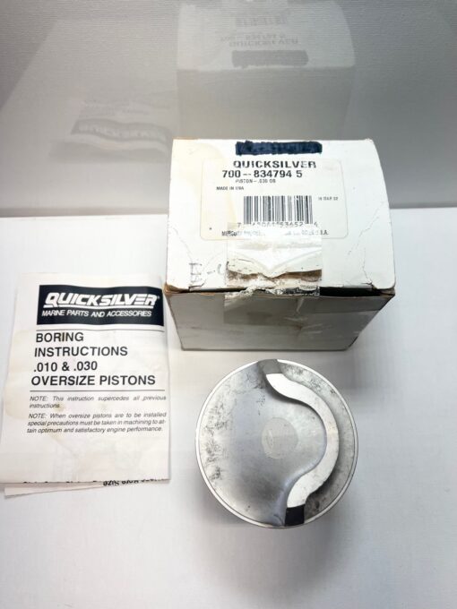 Quicksilver Mercury Piston .030 OS 700-834794 5
