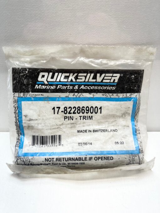 Quicksilver Mercury Power Trim Pin 17-822869001