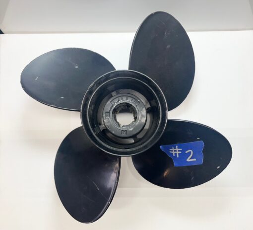 Quicksilver Nemesis 13 x 17 4 Blade Aluminum Propeller 48-8M8027504