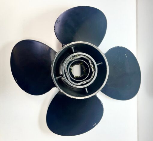 Quicksilver Nemesis 13 x 17 4 Blade Aluminum Propeller 48-8M8027504 - Image 7