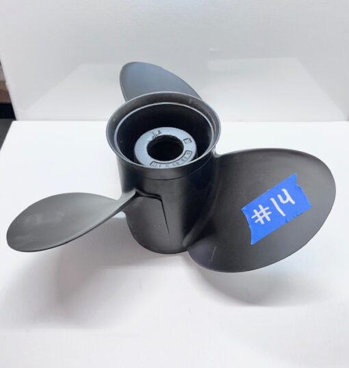 Quicksilver Mercury BlackMax 3 Blade 13.25 x 17 Aluminum Propeller 48-77344A45 - Image 5
