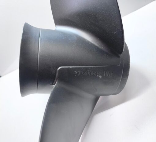 Quicksilver Mercury BlackMax 3 Blade 13.25 x 17 Aluminum Propeller 48-77344A45 - Image 4