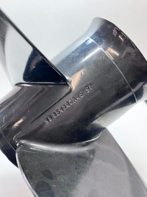 Quicksilver Mercury BlackMax 3 Blade 14 x 9 Aluminum Propeller 48-854340A45 - Image 5