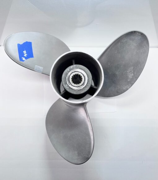OMC Johnson Evinrude Raker 3 Blade 14.50 x 18 Stainless Propeller 394752 0394752